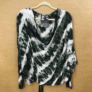 Young Fabulous & Broke Tie Dye Top Size Medium